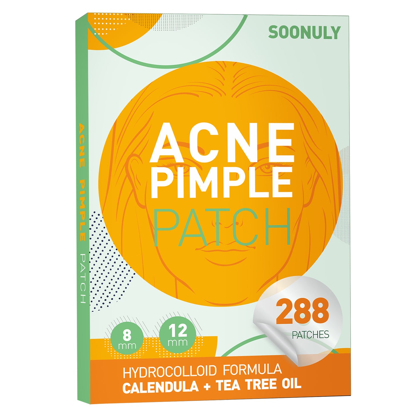 288pcs Hydrocolloid Acne Pimple Patches