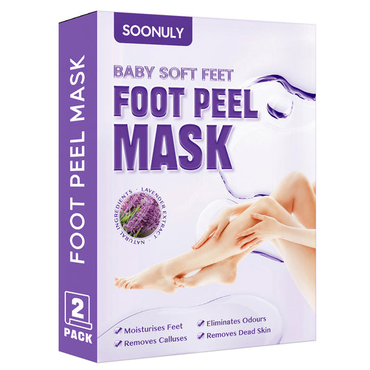 2 Pairs Foot Peel Mask - Lavender